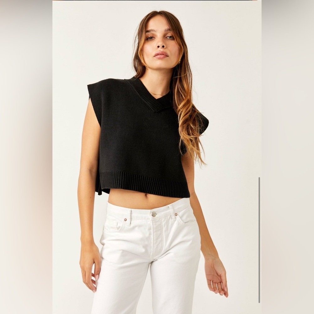 Free People Easy Street Sweater Vest